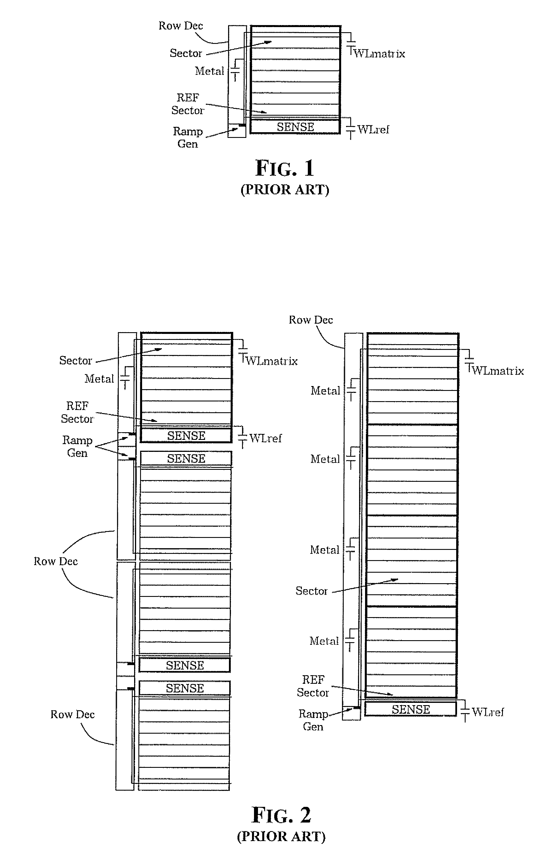 Ramp generator and relative row decoder for flash memory device