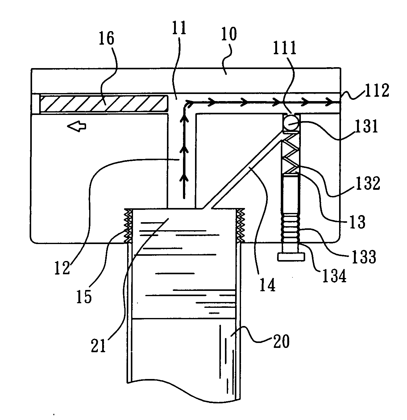 Relief valve for a grease gun