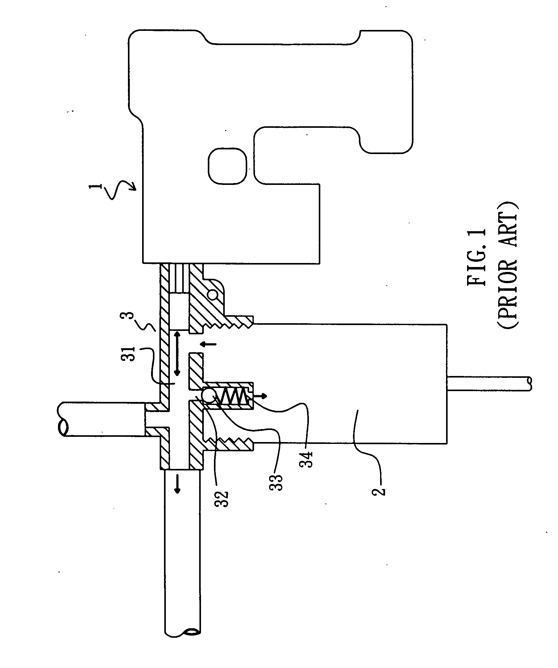 Relief valve for a grease gun