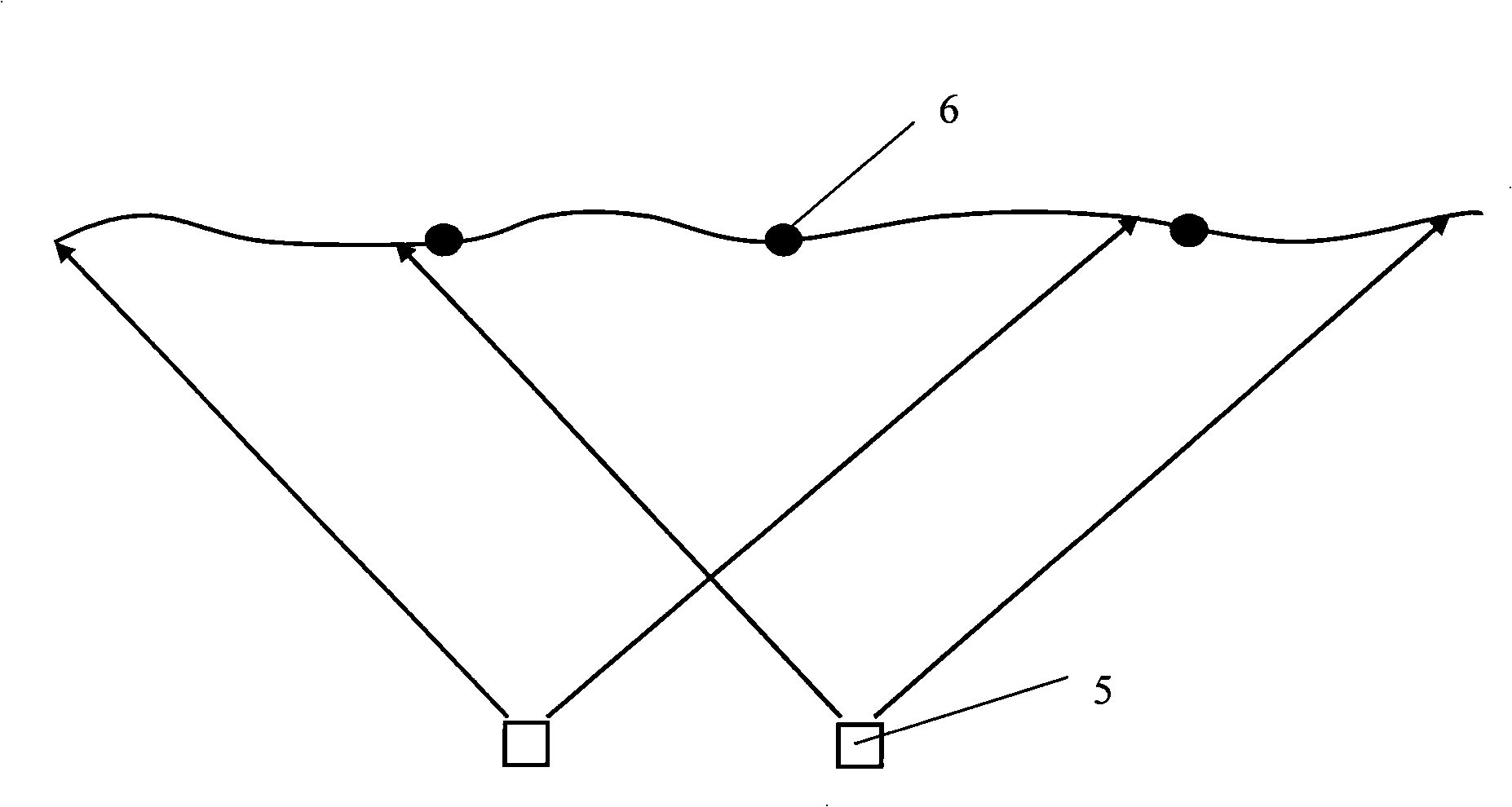 Digital remote sense geological mapping process and device