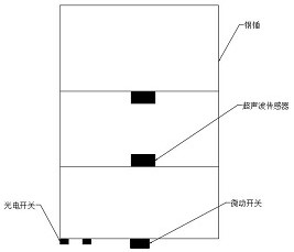 Ultrasonic oil-water interface detection system based on large oil storage tank