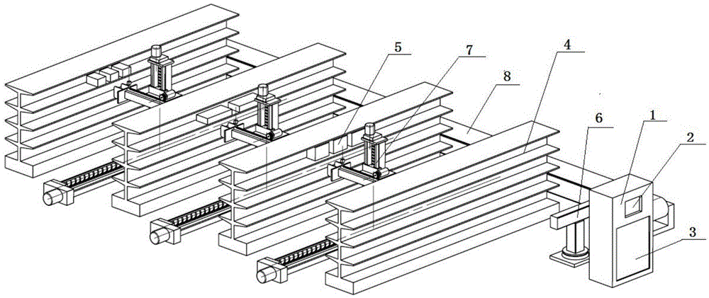 Self-service express sending and taking device