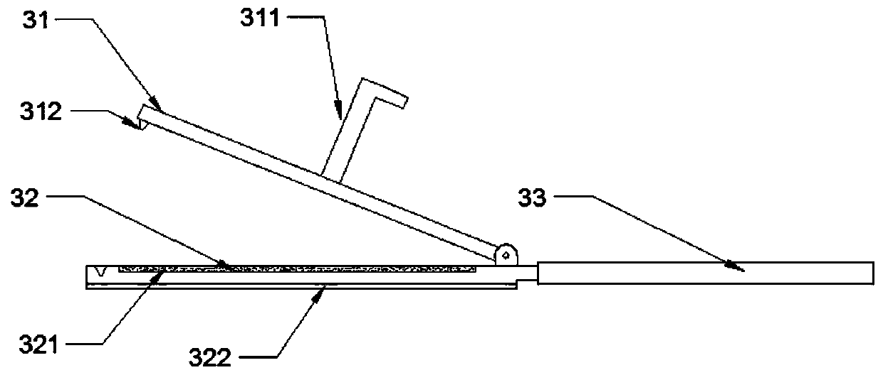 Full-automatic sugarcane leaf pulling device