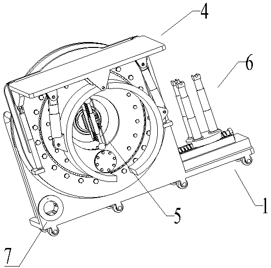 GIS bus mounting equipment