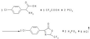 Method for producing chlorfenapyr intermediate pyrrole by replacing acetonitrile with solvent DMF