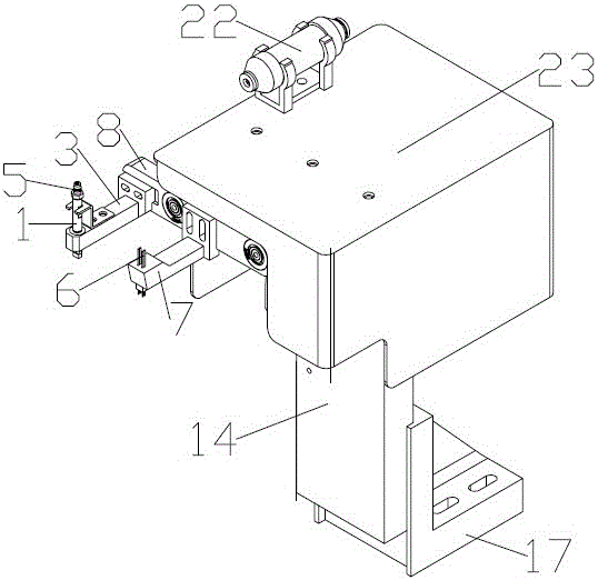 The method and its mechanism of taking material and testing the integrated structure and the silicon wheat sorting machine