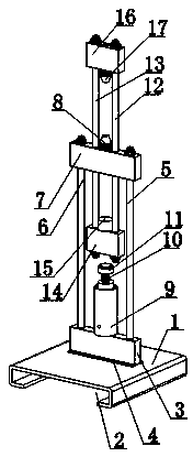 A shell breaking treatment device for agricultural waste drip irrigation pipes