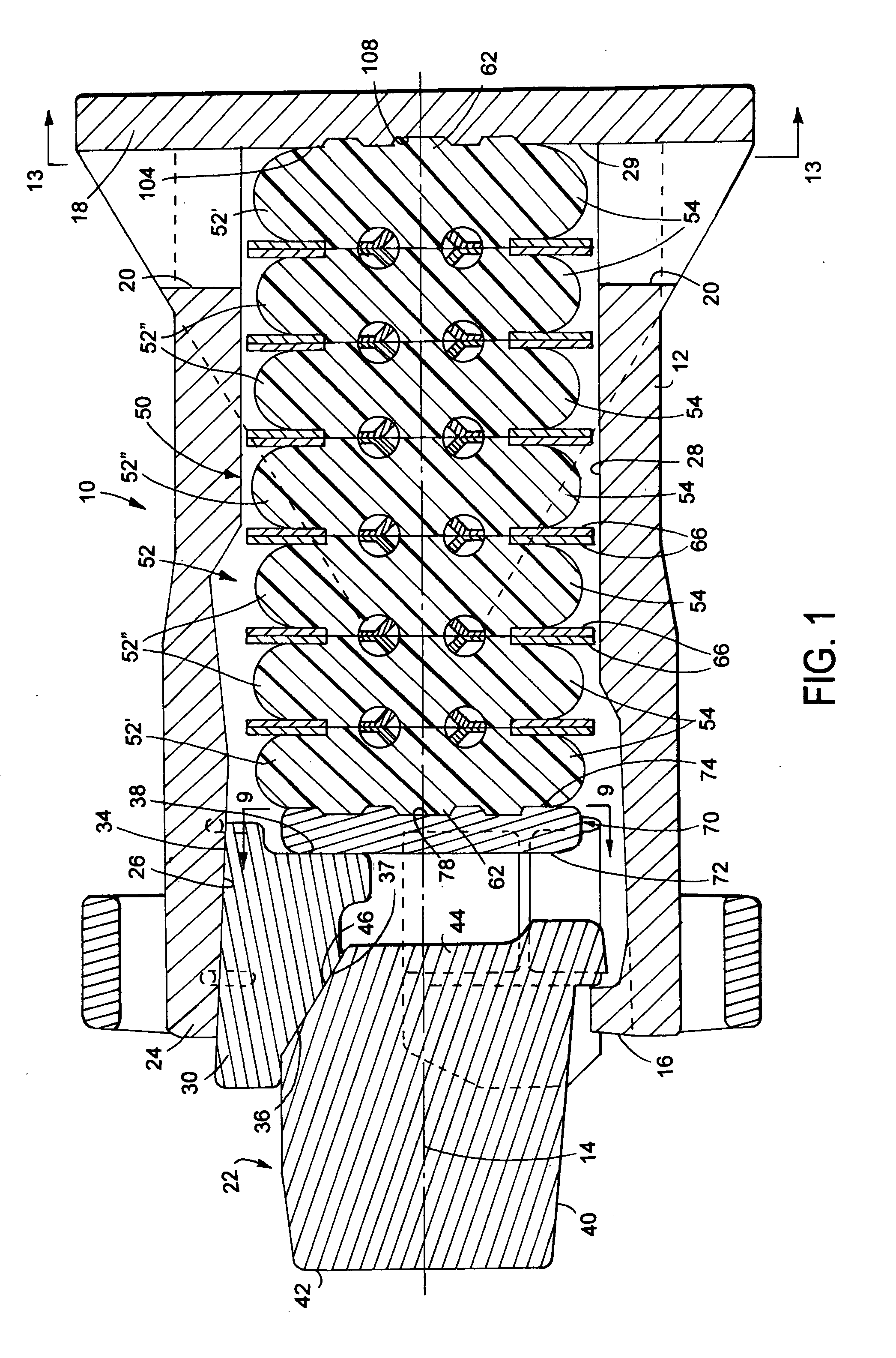 Railroad car draft gear