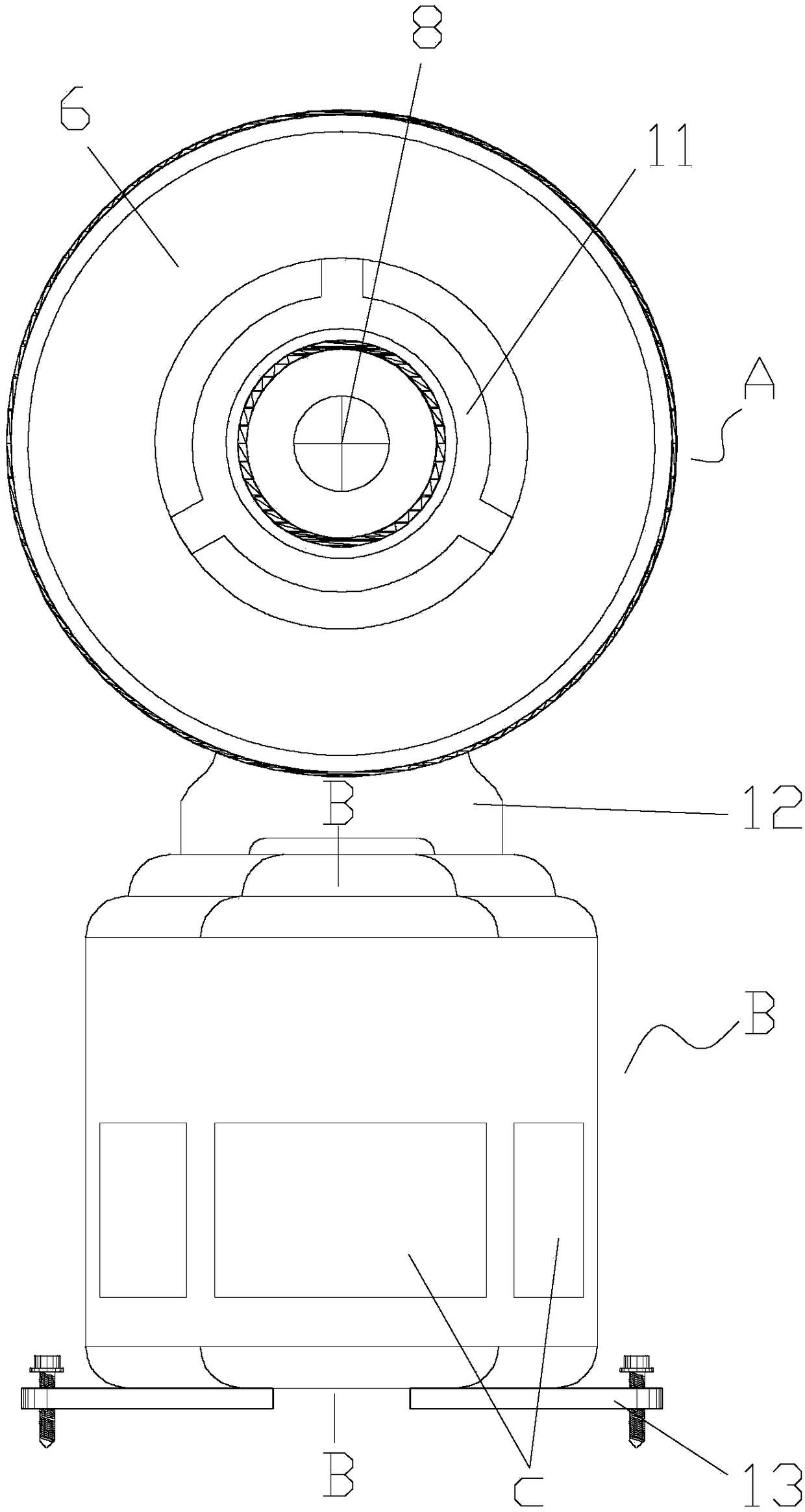 A resonant tube stacked woofer speaker and a coaxial horn three-way stacked speaker