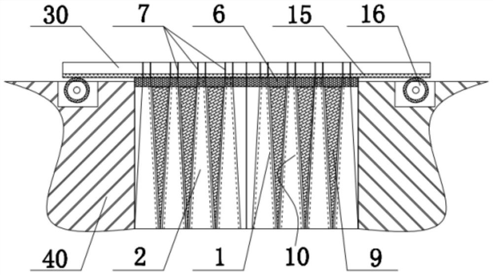 An in-situ treatment and purification device for polluted rivers