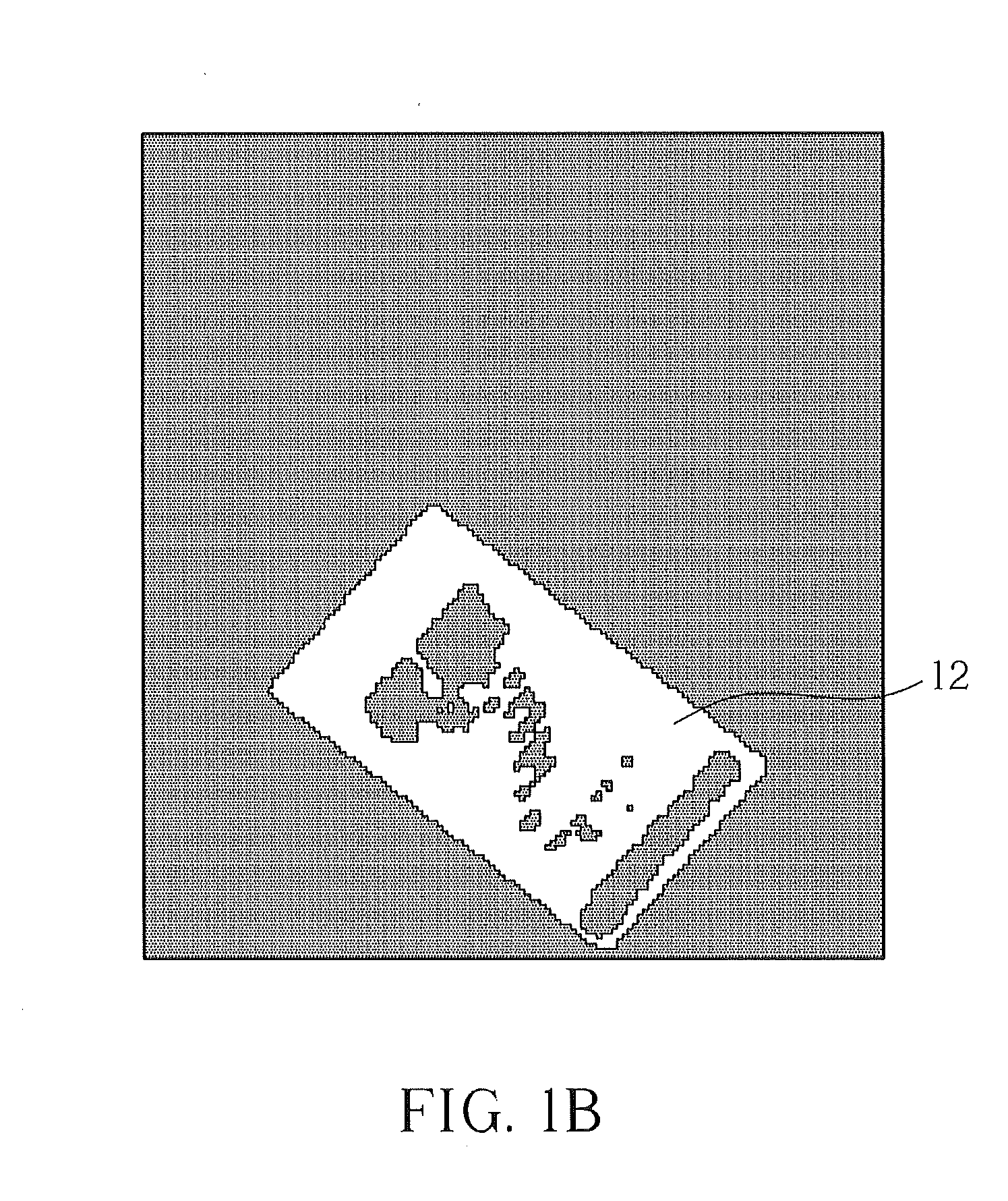 Method for fast locating decipherable pattern