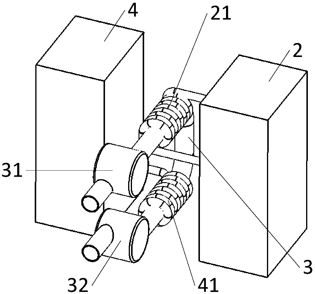 Cooling and heating unit