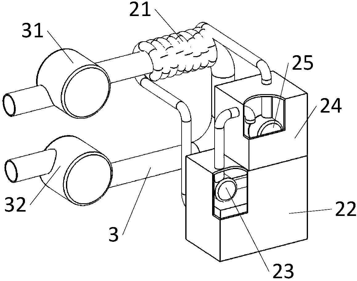 Cooling and heating unit