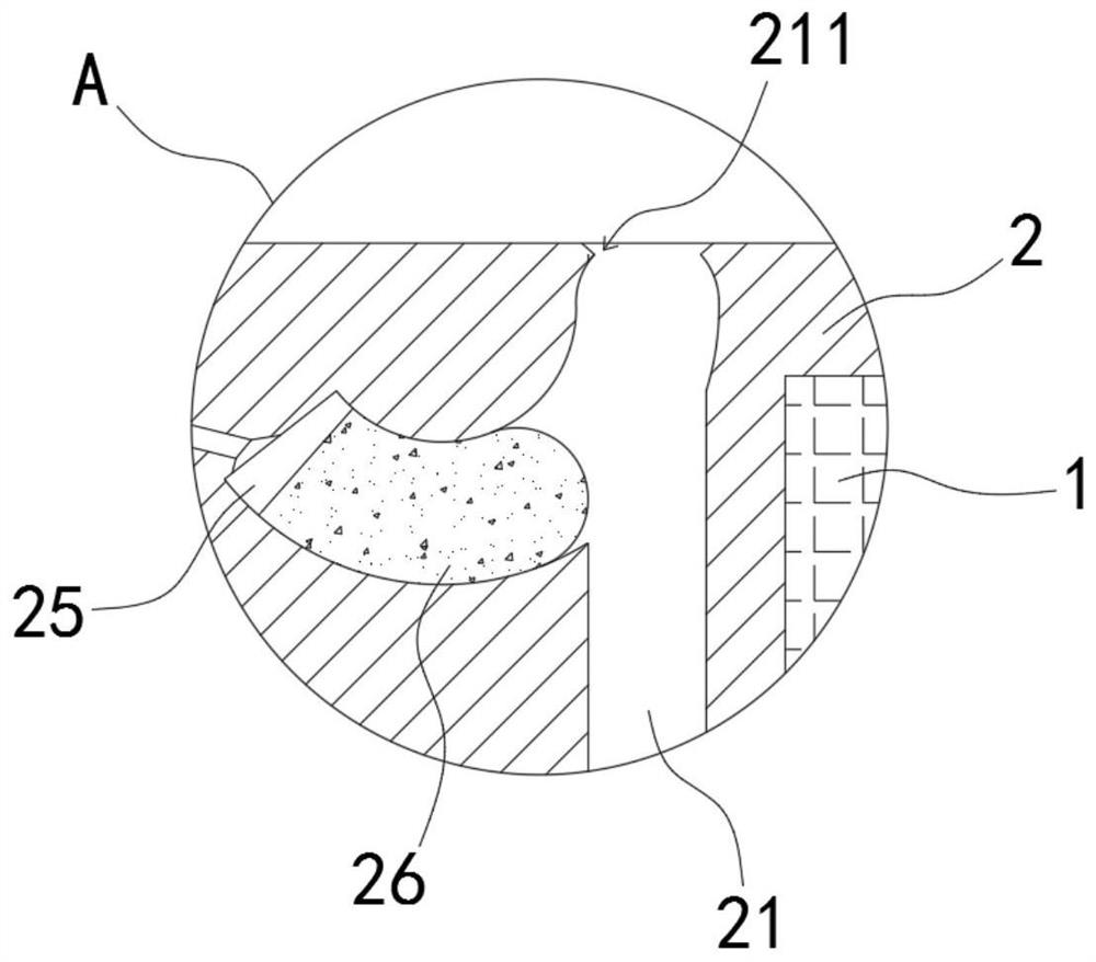 A self-sealing manhole cover for underground engineering construction based on the principle of thermal evaporation