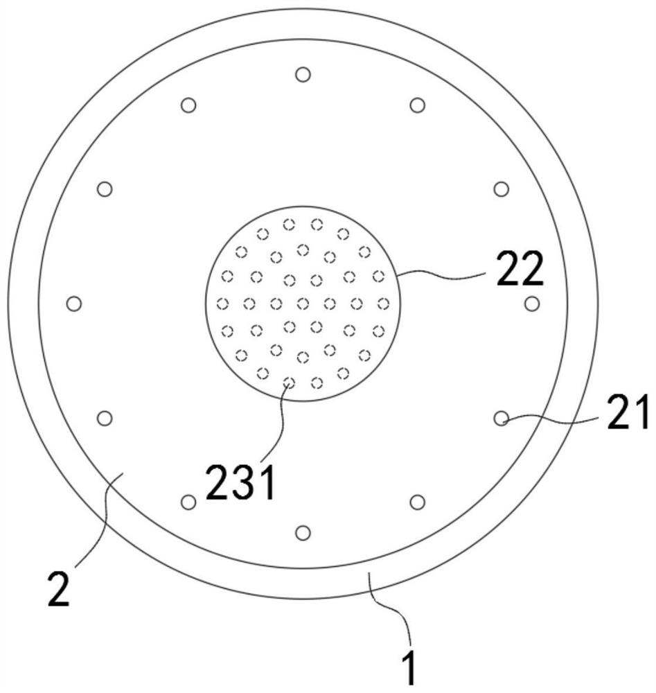 A self-sealing manhole cover for underground engineering construction based on the principle of thermal evaporation