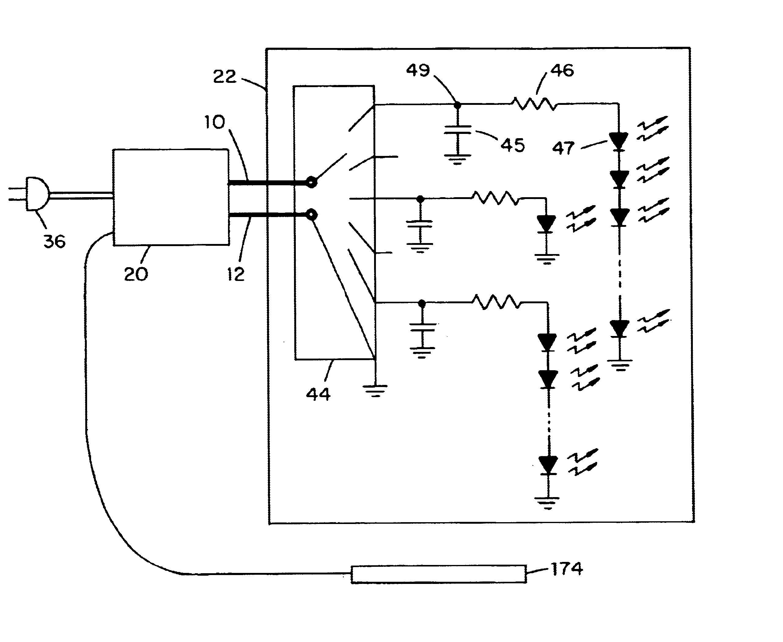 Skin tanning and light therapy incorporating light emitting diodes