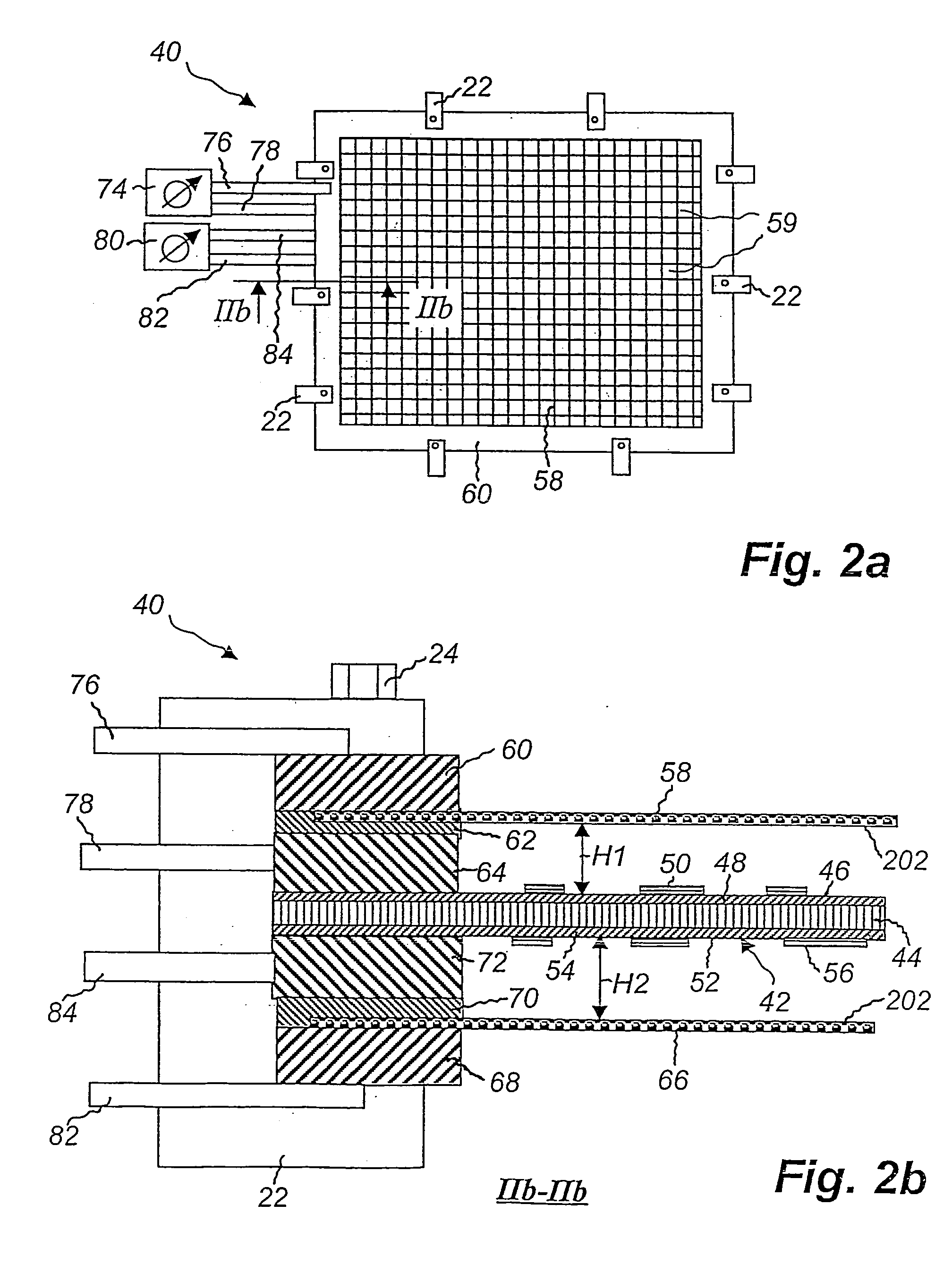 Method of etching copper on cards