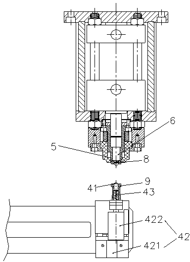 Washer feeding device