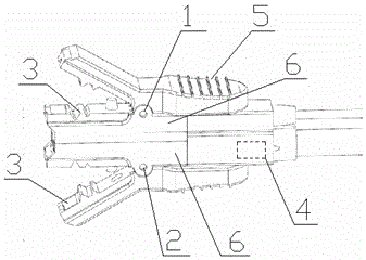 Clamp special for detecting thermocouple and method for detecting thermocouple