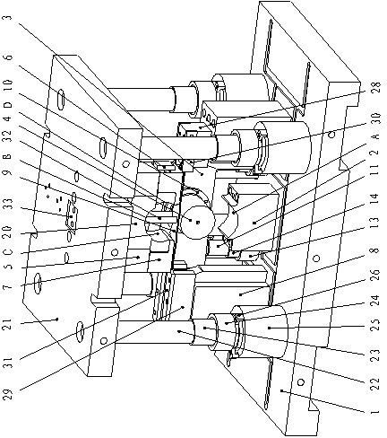 Disposable arc-rolling and forming die