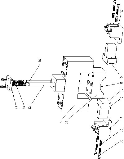 Disposable arc-rolling and forming die