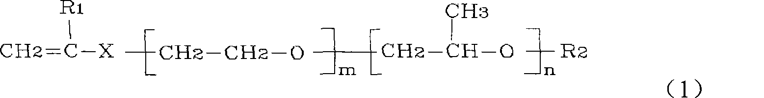 Polycarboxylate-type cement water-reducing agent and preparation method thereof