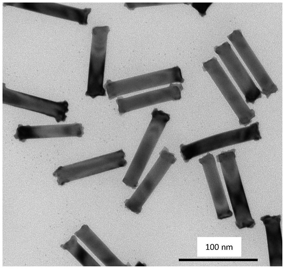 Preparation method of gold-platinum-silver material with asymmetric structure