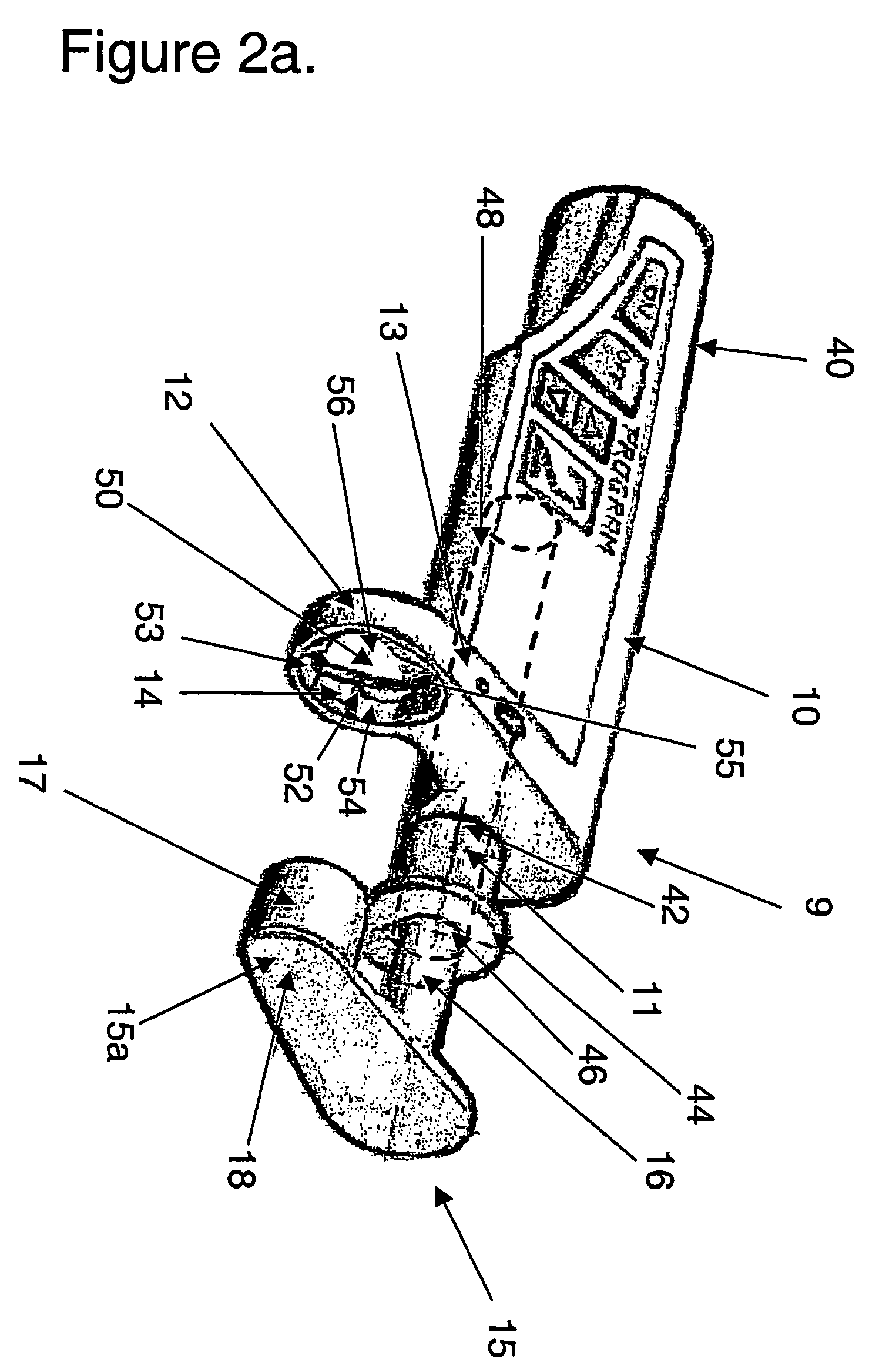 Syringe adapter with a driver for agitation of the syringe content