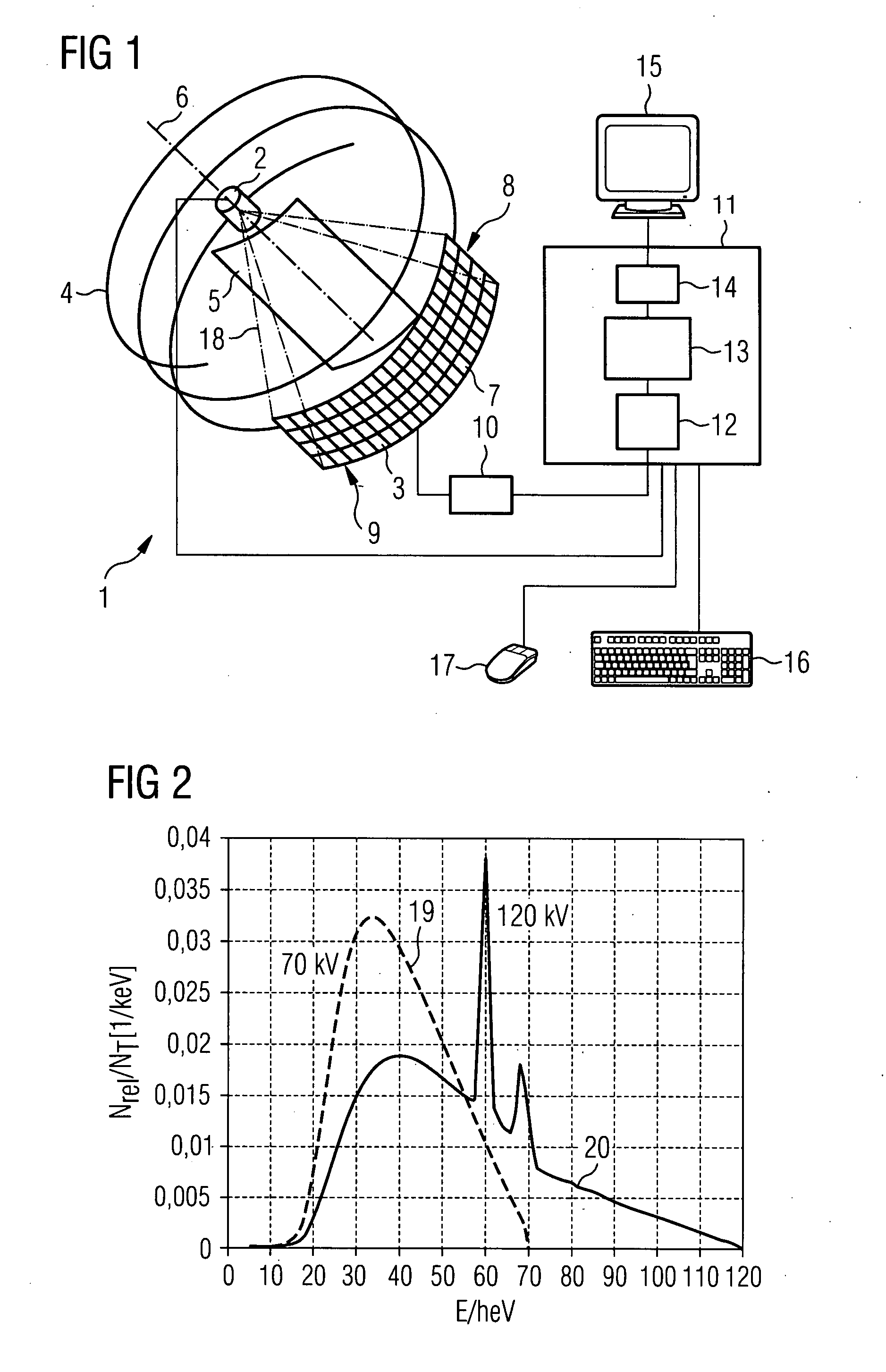 Method for hardening correction in medical imaging