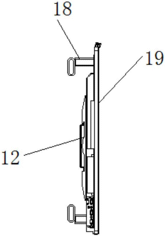 Electromagnetic capacitance double-touch frameless ultra-narrow ultra-thin education touch all-in-one machine