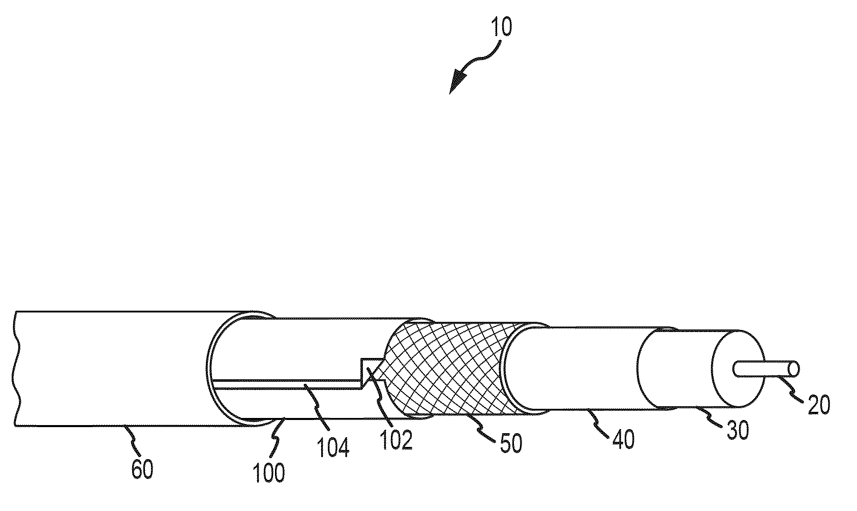 Shielding tape with edge indicator