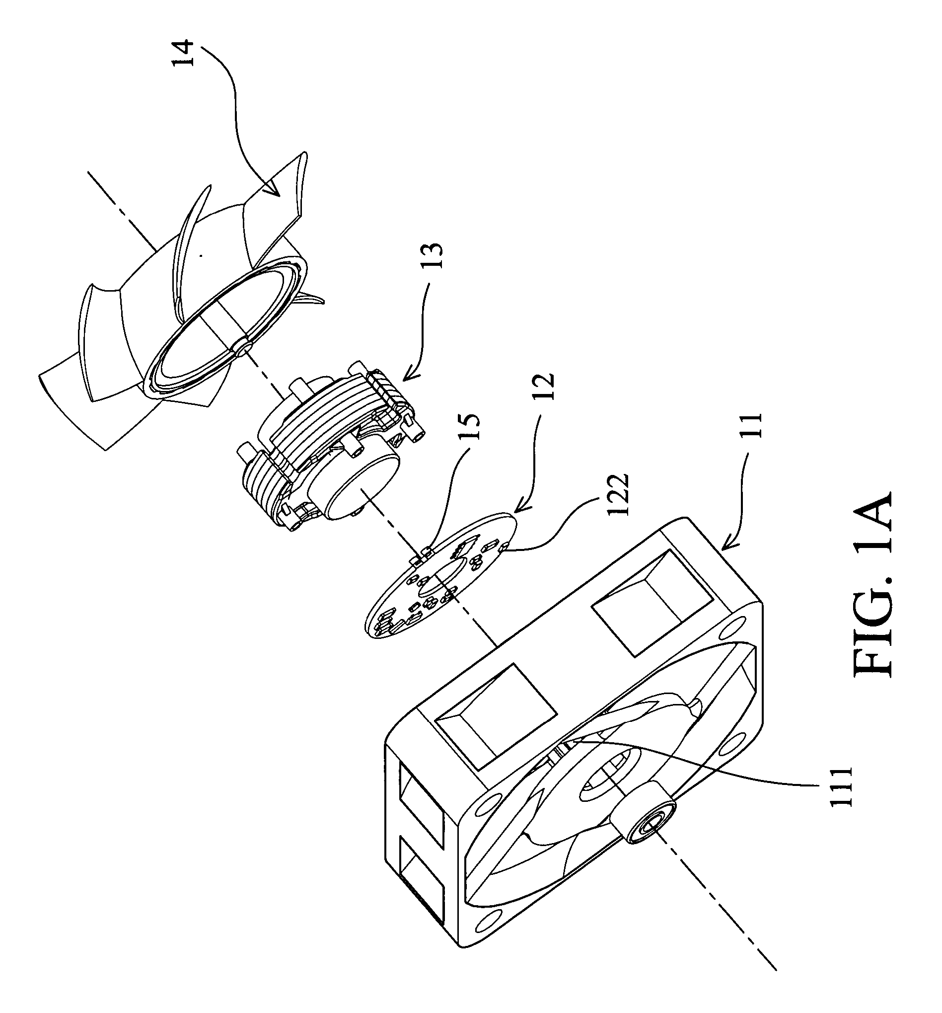 Mounting structure for motor controller of heat-dissipating device