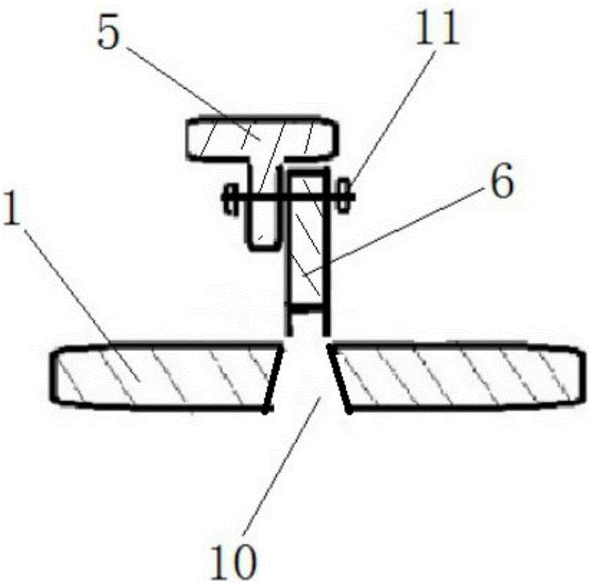 Leather sample making device