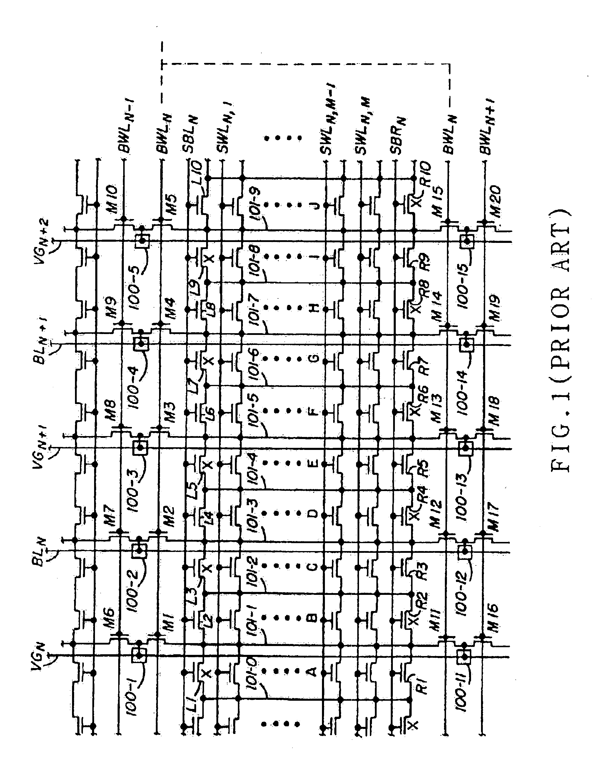 High density mask ROM having flat-type bank select