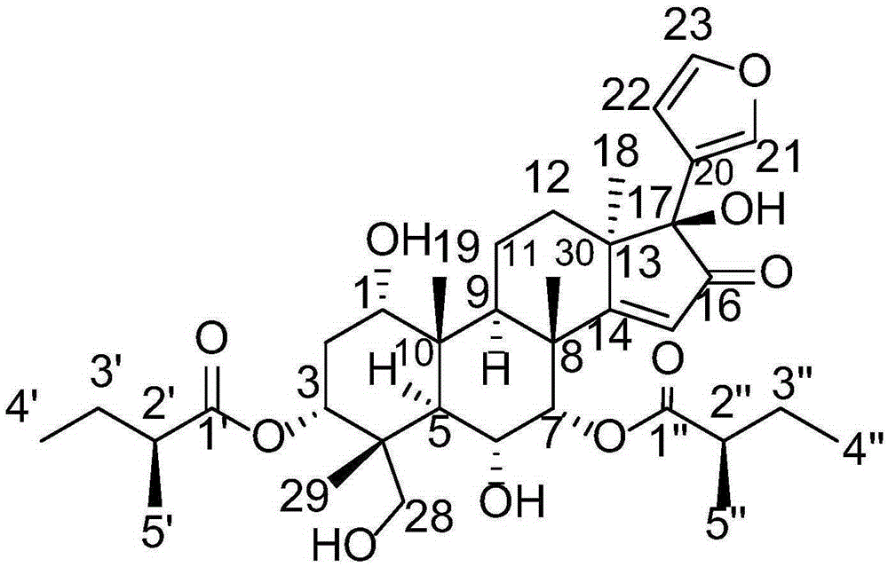 New limonin compound, preparation method and medical uses thereof