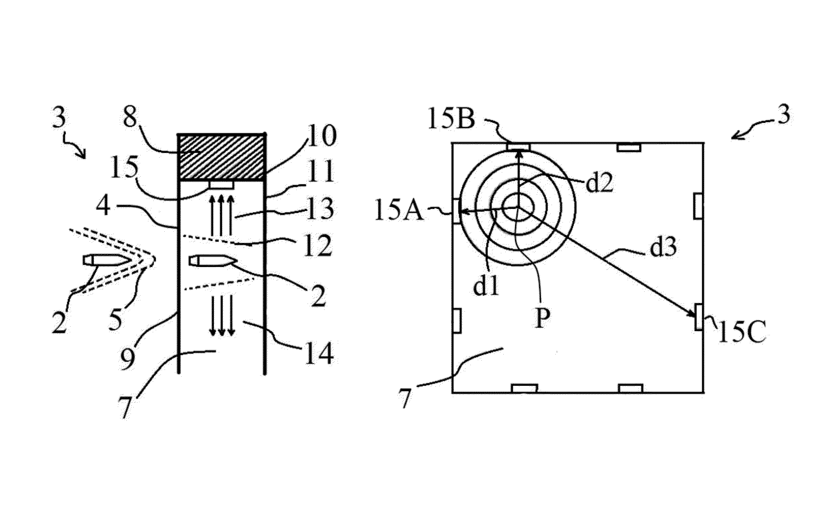 Projectile target system