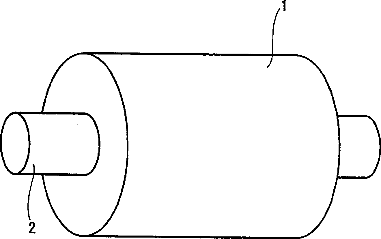 Paper feed roller and method for producing paper feed roller