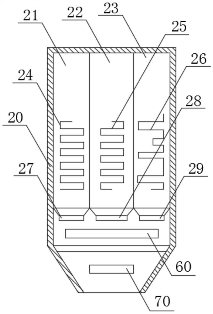 Temperature adjustment system for boiler of ultra-supercritical secondary reheating unit