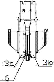 Combined type furrow opener capable of opening omega-shaped bottom