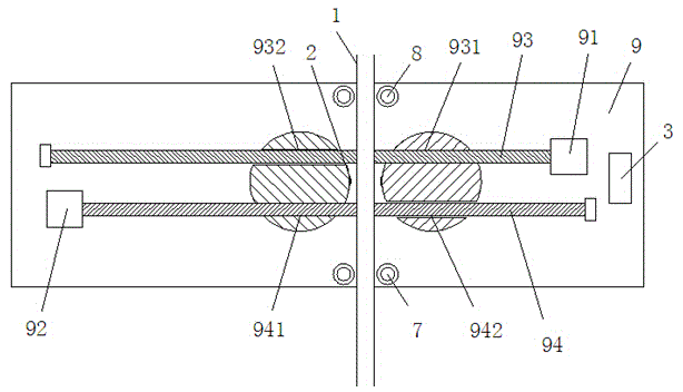 Bending equipment provided with touch indication lamp and used for cable for transmitting electric power and bending method of cable