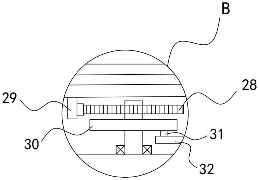 Surface polishing device for metal plate for electronic product processing