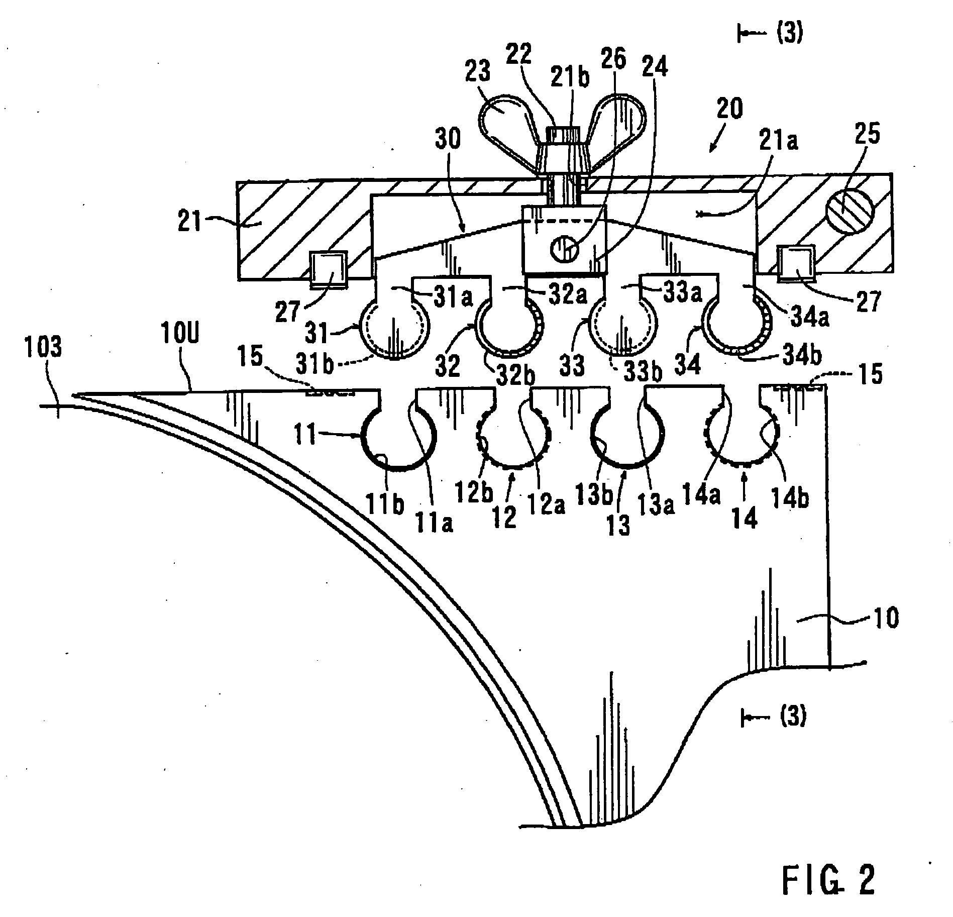 Mountings for riving knives of table saws