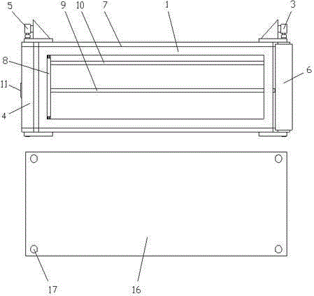 Cow drinking trough with automatic cover, cleaning device and water adding device