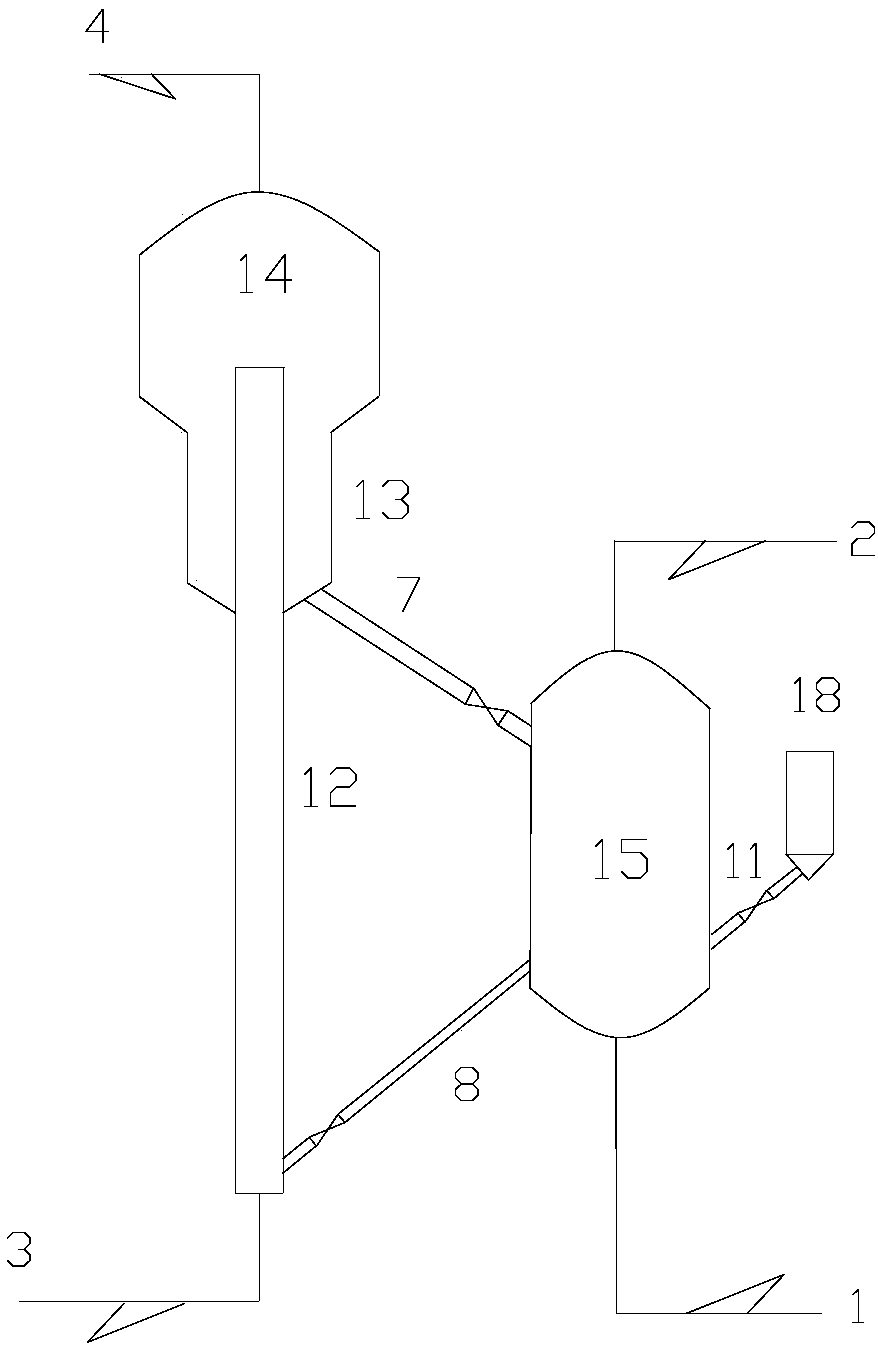 Method and apparatus for removing sulfur oxides and/or nitrogen oxides from catalytic cracking regeneration flue gas