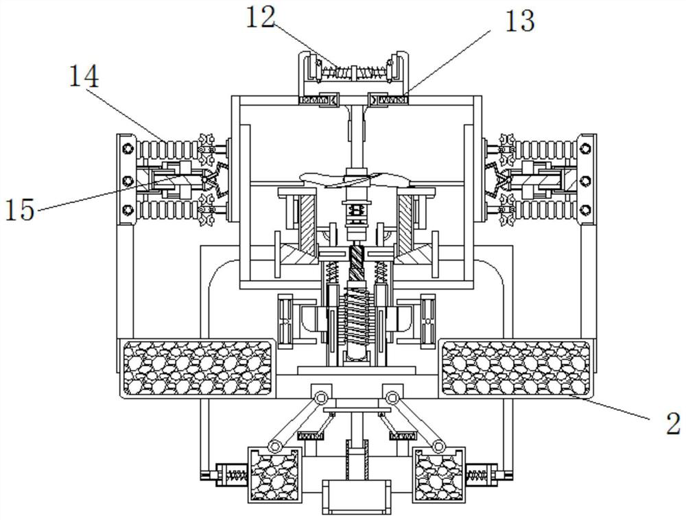 Intelligent sewage treatment equipment for realizing refiltration by utilizing decomposition degree