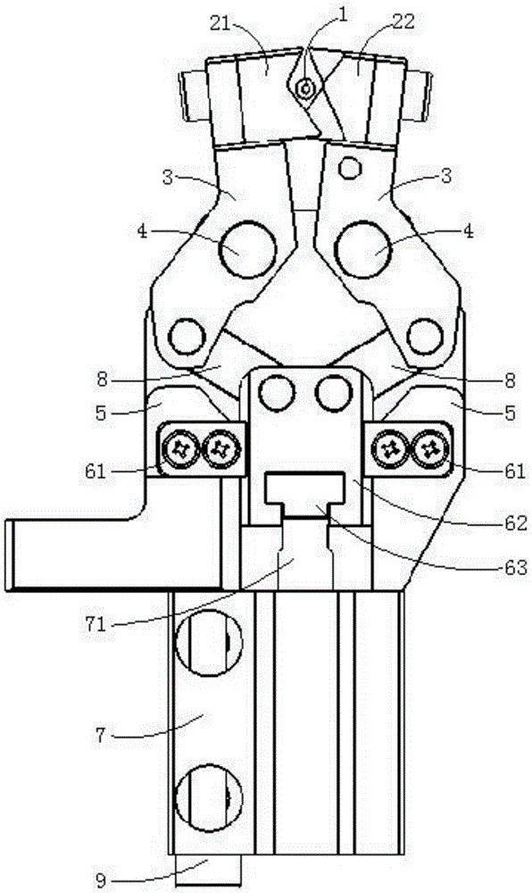 Electric wire clamp