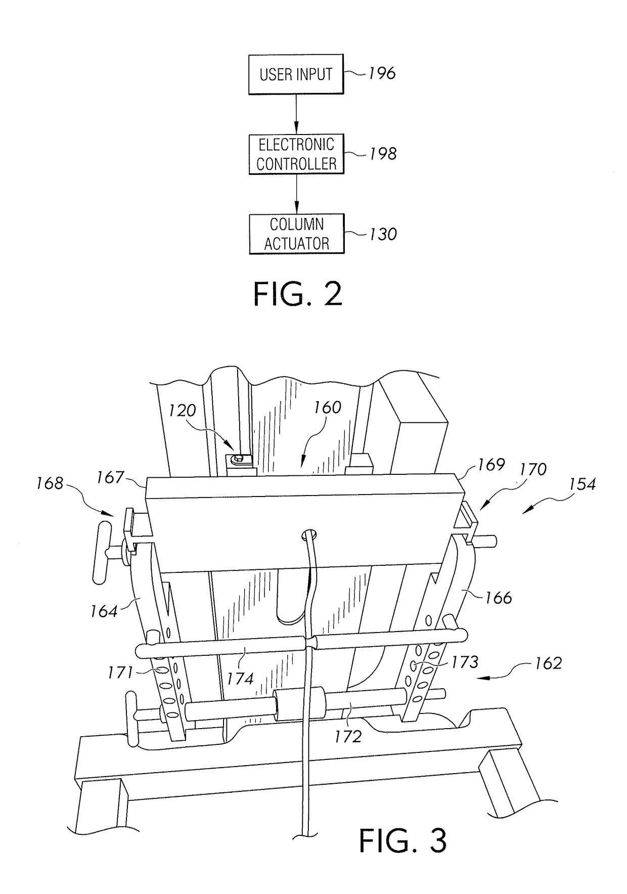 Adjustable cervical traction assemblies for person support apparatuses