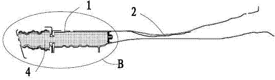 Aerated automobile body longitudinal beam