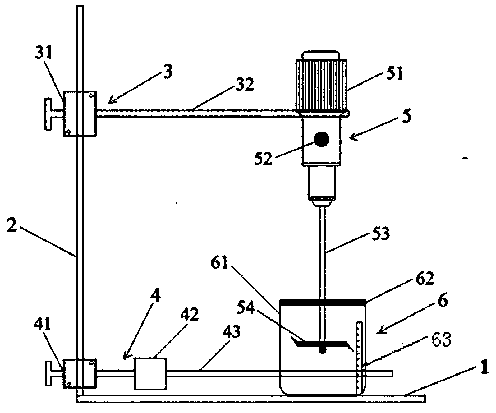 Small-size high-speed dispersion machine for laboratory