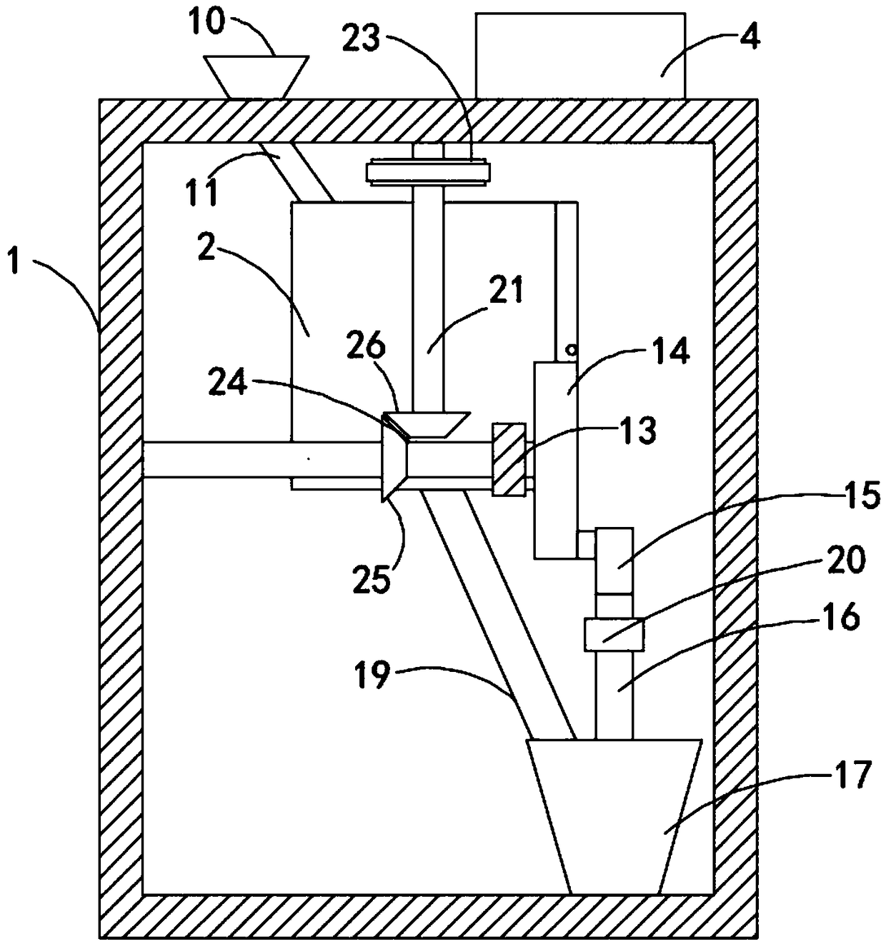 Tissue mashing method-based rapid pesticide residue detector